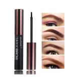 Peel Off Tattoo Eyebrow Gel - Natural & Waterproof Eye Brow Makeup (Brown) - Buy Online on GoSupps.com