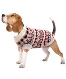 Boho Dog Sweater - Hjumarayan Christmas Sweater for Small Dogs | Thick & Stylish for French Bulldogs & Chihuahuas (Red Size S) - Buy Online on GoSupps.com