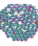 Beadsland 1440 pieces flat back rhinestones nail crystals rhinestones for nails green volcano SS10 (2.7-2.8mm) green volcano SS10/1440PCs - Buy Online on GoSupps.com