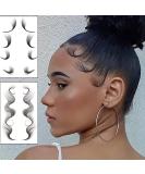 Fake Edges Baby Hair Temporary Tattoo Side Bang Stickers2 Styles Popular Waterproof Fake Hair Fringe Edge Tattoo Stickers Novelty Wig Natural Fashion Look Beauty Diy Hair Curler For Women Girls #2 - Buy Online on GoSupps.com
