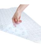 YINENN Bath Tub Shower Mat 40 x 16 Inch Non-Slip and Extra Large Bathtub Mat with Suction Cups Machine Washable Bathroom Mats with Drain Holes Clear - Buy Online on GoSupps.com