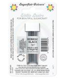 Sugarflair Midnight Black Edible Lustre Dust Add a Lustrous Shine to Cakes or Decorations. Brush On or Add Rejuvenator to Create Eye-Catching Edible Paint Gives Shine to Your Bakes - 2g - Buy Online on GoSupps.com