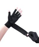 Thx4COPPER Compression Arthritis Gloves with Strap - Small-Medium Size for Carpal Tunnel Support & Typing Relief - Buy Online on GoSupps.com
