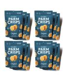 ParmCrisps Original 100% Real Parmesan Cheese - Keto, Low Carb, High Protein Snacks | 12 Pack (1.75 Oz Each) - Buy Online on GoSupps.com