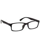 Black Designer Reading Glasses +2.50 Magnification for Men and Women - R92-1 - Buy Online on GoSupps.com