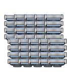 40Pcs Mach 3 Turbo Razor Blade Refills for Gillette - Precision Cut Stainless Steel Blades for Hard to Shave Spots - Buy Online on GoSupps.com