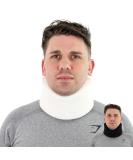 Solace Bracing Perfect Fit Neck Support - British Made & NHS Supplied Cervical Neck Collar Brace for Pain Relief - White - Buy Online on GoSupps.com