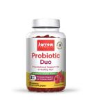 Jarrow Formulas Probiotic Duo Raspberry - 3 Billion CFU - 90 Gummies for Digestive Health - Buy Online on GoSupps.com