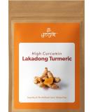 Premium Go-Yogik Lakadong Turmeric Powder 225g - High 7-9% Curcumin | Lab Tested | Direct from India - Buy Online on GoSupps.com