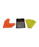 Uber Soccer Flat Spot Markers - Lines and Corners | Set of Markers for Precision Training - Buy Online on GoSupps.com