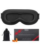 BeeVines 100% Blackout Sleep Mask | 3D Eye Mask for Men & Women | Zero Pressure Design for Side Sleepers | Includes Travel Pouch - Ideal for Restful Sleep - Buy Online on GoSupps.com