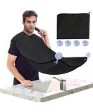 Beard Bib Apron for Men | Trimmer Catcher for Easy Shaving & Grooming | Perfect Christmas Gift with Suction Cups - Buy Online on GoSupps.com