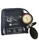 Adult Extra Long Manual Blood Pressure Cuff | 22-42 cm Arm Circumference | Single Tube with Gauge and Bulb | Black Display - Buy Online on GoSupps.com