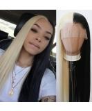 Buy Long Straight Half-Blond #613 Synthetic Wig | Heat-Resistant | Hand-Linked Cosplay | International Shipping - Buy Online on GoSupps.com