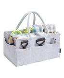 Huhynn Pet Care Bag - Silver Gray Organizer for Dog Accessories & Fur Care | Ideal for Outdoor Travel - Buy Online on GoSupps.com