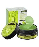 Green Gold Collagen Under Eye Mask (60 Pcs) - Hydrating Gel Pads for Dark Circles, Puffiness & Wrinkles - 30 Pairs Under Eye Patches for Men & Women - Beauty Skin Care Treatment - Buy Online on GoSupps.com