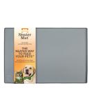 Neater Pet Brands Neater Mat - Waterproof Silicone Pet Bowls Mat - Protect Floors from Food & Water 24" x 16" Gunmetal - Buy Online on GoSupps.com