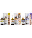 Advanced Clinicals Retinol, Hyaluronic Acid & Vitamin C Serum Set | Anti-Aging Skincare for Women | Brightening, Firming & Hydrating Formula | 1.75 Fl Oz 3pc Set - Buy Online on GoSupps.com