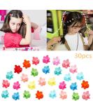 BREEZO Mini Hair Clips Set - 30 Pieces Hair Claw Clips for Kids Girls & Women | Stylish Hair Accessories & Hairstyle Aid - Buy Online on GoSupps.com
