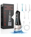 Cordless Water Flosser for Teeth - FZCOK Rechargeable Oral Irrigator with 7 Clean Settings Portable & Waterproof - Ideal for Adults & Braces - Long Battery Life (Black - Buy Online on GoSupps.com