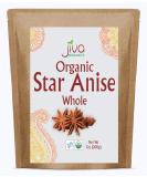 Jiva Organic Star Anise Whole Seeds 7 Oz Bag - Non-GMO, Pure Spice from India - Buy Online on GoSupps.com