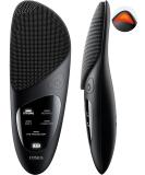 Coslus Waterproof Electric Silicone Facial Cleaning Brush - 4 Modes Rechargeable Eye Protection Deep Clean & Massage - Dark Black - Buy Online on GoSupps.com