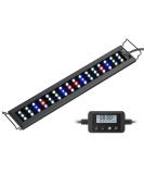 NICREW C10 LED Aquarium Light - Full Spectrum Freshwater Fish Tank Light with LCD Timer, 18-24 in, 13 Watts - Buy Online on GoSupps.com