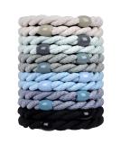 COZEASY 12 Pieces Elastic Hair Ties - Durable Stylish & Perfect for All Hair Types - Shop Now! - Buy Online on GoSupps.com