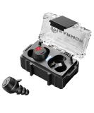 OPSMEN M20 Electronic Earbuds Wireless Shooting Protection - NRR 26dB Earplug - Hearing Noise Reduction - Rechargeable Case - Black - Ideal for Hunting - Buy Online on GoSupps.com