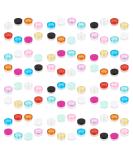 96-Piece Cosmetic Container Set | Ticed Raubete Crochen - Mini Cans for Lip Balm Lotion & Cream (5G) - Multicolored Sample Containers with Lid for International Shipping - Buy Online on GoSupps.com