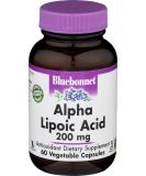 Buy Bluebonnet Nutrition Alpha Lipoic Acid 200mg - 60 Veggie Capsules | International Shipping Available - Buy Online on GoSupps.com