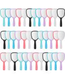 Compact Handheld Mirror with Handle for Makeup, Vanity & Travel - 36 Pieces in 6 Colors - 7.09 x 3.15 Inches - Buy Online on GoSupps.com