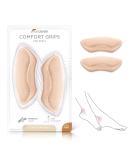 FLEXZENSE Comfort Grips | Blister-Reducing Heel Inserts | 1 Pair Champagne Gold | Shop Now for Comfortable Shoes - Buy Online on GoSupps.com