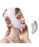 Double Chin Strap - V Line Lifting Mask for Women Reusable Jaw Shaper | Slimming Face Contour for Sleep - Buy Online on GoSupps.com