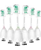 6-Pack Replacement Toothbrush Heads for Philips Sonicare E-Series - Compatible with Essence, Elite, Advance CleanCare Electric Toothbrushes | HX7022/66 | White - Buy Online on GoSupps.com