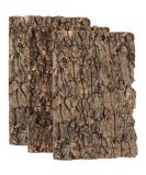 ULTECHNOVO 3Pcs Cork Bark Terrarium Background Set | Reptile Climbing Wall Decor for Turtle, Gecko, Lizard | Habitat Accessories for Terrariums - Buy Online on GoSupps.com