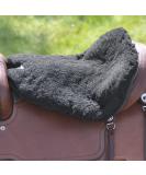 Cashel Western Saddle Large Fleece Tush Cushion - Black | Comfort & Support - Buy Online on GoSupps.com