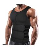 Men's Back Waist Posture Corrector - Comfortable Back Support Brace Under Clothes | XXL Black - Improve Posture & Enhance Comfort - Buy Online on GoSupps.com