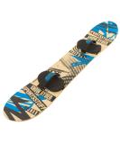 SportsStuff Snow Ryder, Hardwood Snowboard, Perfect for Beginners and Backyard Fun 130cm - Blue - Buy Online on GoSupps.com