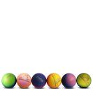 SPORTSPET High Bounce Natural Rubber Dog Balls - 6 Pack (60mm) - Durable & Fun for Active Dogs International Shipping Available - Buy Online on GoSupps.com