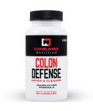 Digestive Supplements - Colon Cleanse Detox for Optimal Gut Health | Cascara Sagrada Senna Leaf & Psyllium Husk | 30 Capsule Bowel Cleanse - Buy Online on GoSupps.com