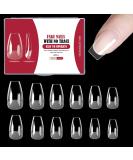 500 Pieces False Nail Tips - 12 Sizes Half-Matted Short Nail Tips for DIY Nail Art | Perfect for Starters - Ship Internationally - Buy Online on GoSupps.com