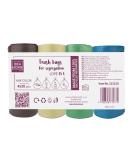 Buy D.Rect 35L Garbage Bags - 80 Pack | Durable Kitchen & Recycling Waste Bags in 4 Colors - Buy Online on GoSupps.com