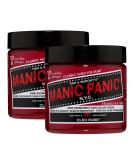 Manic Panic Cleo Rose Classic Creme - Vegan & Cruelty Free Red Semi-Permanent Hair Dye - 2 x 118ml - Buy Online on GoSupps.com