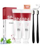 SP 8 Ultra Whitening Toothpaste & Probiotic Toothpaste (2PC) - Effective Teeth Whitening & Dental Care | Ships Internationally - Buy Online on GoSupps.com