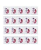 Eye Flaps - 20 Pieces Red Ginseng Repair Eye Mask | Moisturizing & Nourishing Firming Patches for Wrinkles & Swollen Eyes - Buy Online on GoSupps.com
