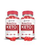 Boostline Keto ACV Gummies 1000MG | 2 Pack Vegan Non-GMO Apple Cider Vinegar with Pomegranate & Beet Juice | 120 Gummies for Weight Loss - Buy Online on GoSupps.com