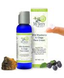 Wild Blueberry & Chaga Face Cream | Boost Skin Health with Natural Ingredients - International Shipping - Buy Online on GoSupps.com