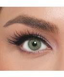 El Amore Colored Contact Lenses Marilyn - Bright Green Monthly Lenses for Dark Eyes | Amore Series - 6 Months Wear - Buy Online on GoSupps.com