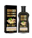 Ginger Shampoo Ginger Hair Growth Shampoo Anti Hair Loss Shampoo Natural Organic Ginger Shampoo Promotes Hair Growth Anti-dandruff & Anti-itching Ginger Shampoo for Hair Loss Women Men (1pcs) - Buy Online on GoSupps.com